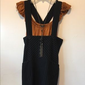 Super cute high waisted pinstripe jumper